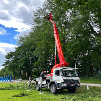 Hubsteigereinsatz zum Landesturnier